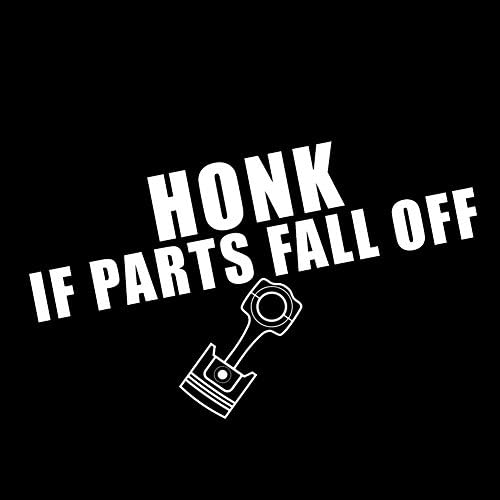 Honk ако делови паднат од JDM 6 винил налепница за налепници