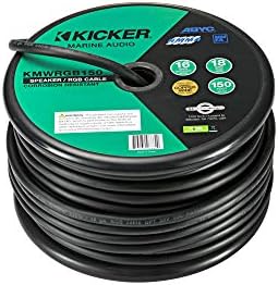 Kicker KMWRGB150 150-ft Морски 16ga Звучник/18GA RGB Жица