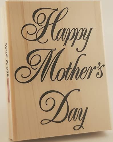 Марки со впечаток „Мама“ Денот на мајката гума печат Св 0902 1,5 x 3