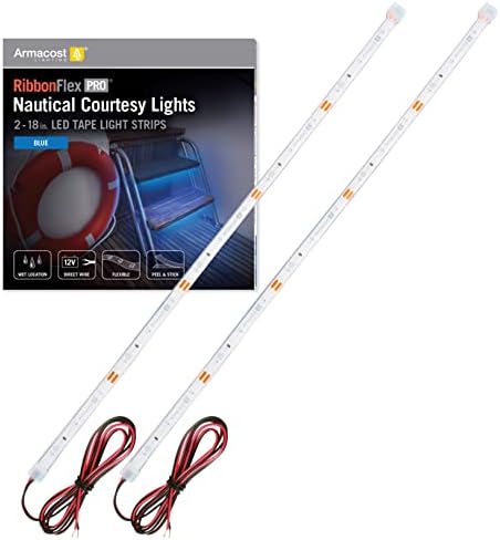 Armacost осветлување Ribbonflex Pro 18 Сина водоотпорна IP67 LED лента светлина 30 LED/метар