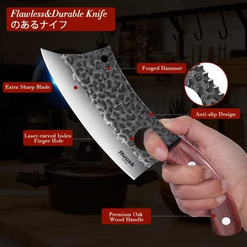 Колекционерски ножеви за колекционерски ножеви постави мал нож за месо и месо од нож со обвивка за појас и кутија за подароци