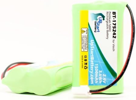 2 пакет - Замена за замена на батеријата RayoVAC Ray77 - ја заменува VTech CS6128-31 безжична батерија за безжични телефони
