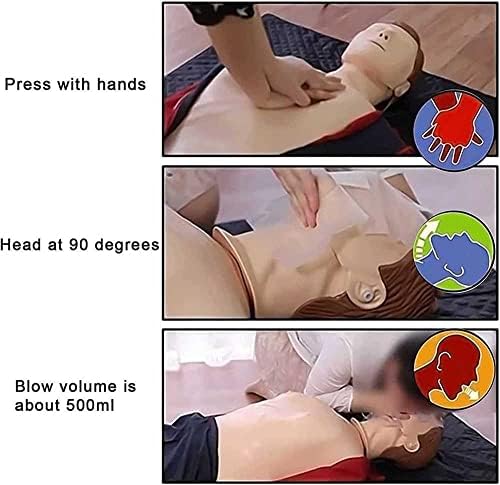 Takesh Care Care Manikin PVC Обука за маникин CPR симулатор целосна медицинска сестра вештини Анатомски човечки модел за медицинска обука за медицинска сестра
