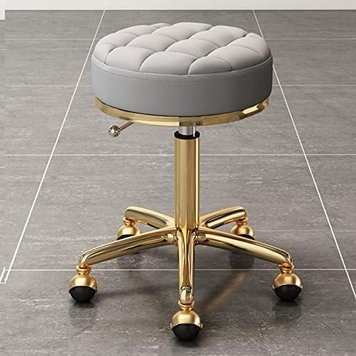 Столички на Фехун, столче за столче за вртење на столче за вртење на столче ПВЦ, прилагодлива висина на канцеларија за масажа