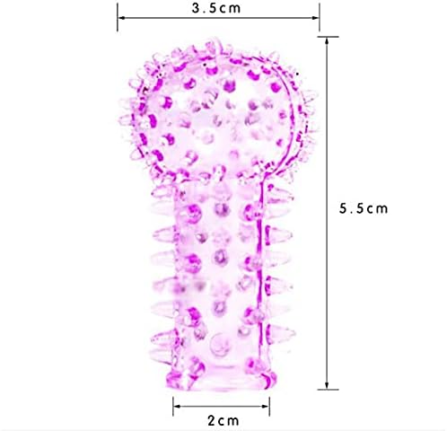 5 парчиња кондом на прсти g-spot вагина клит анус анален стимулираат мастурбација на прстот на прстот тип на санитарна покривка секс играчка