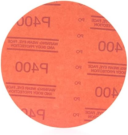 3м црвен абразивен дискови на стикит, 01117, 6 во, 40, 25 дискови по картон, бело