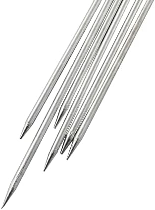 PZRT 6 парчиња јаглероден челик галванизирана голема очна игла игла игла за шиење игла за шиење на коноп