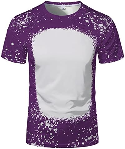 Машки кошули на YmoSRH, со големина голема празна сопствена маица пренесување на топлина за сублимација на кратки ракави за кратки ракави