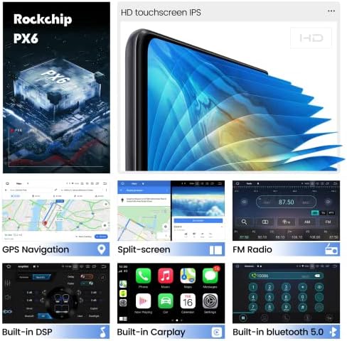 Дасаита 10.2 Андроид 11 Стерео За Тојота Хајлендер 2015 2017 2018 Bluetooth Радио Гпс Единица За Навигација Безжичен Карплеј