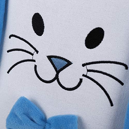 Грејвски Велигденско уво зајаче зајаче памучни торбички ткаенини за зајаче Велигденски торби корпи за домаќинство и организатори под чевли