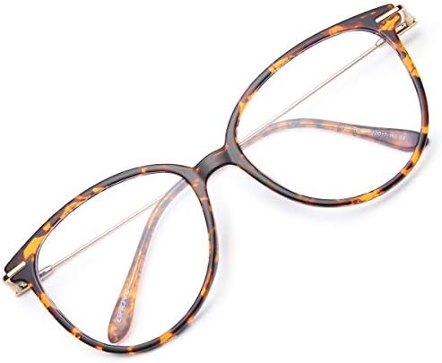 Gaoye Сина Светлина Блокирање Очила Жените/Мажите, Мода Круг Cateye Рамка УВ Зраци Филтер Компјутерски Игри Очила