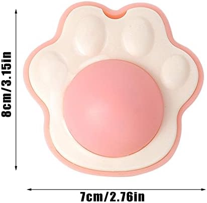 JiSuan Catnip топка Топката за играчки на нане со мачки од мелење заби на мачката за заби во форма на мачка мачка музика играчка мачка меурчиња