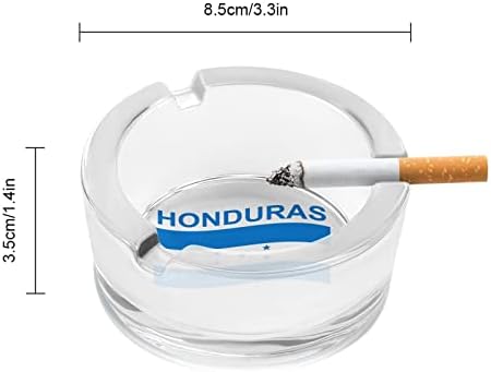 Знаме на Хондурас пушеше стакло од цигара цигара цигара од цигара, наметка за сопственик на пушачи