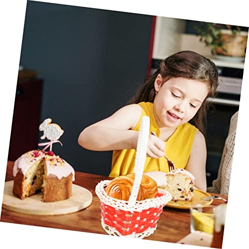 Angoily 7pcs домаќинства подароци закуска Велигденски ден бонбони мали реквизити се ракува со забава јајце пикник дома мултифункционален чинија