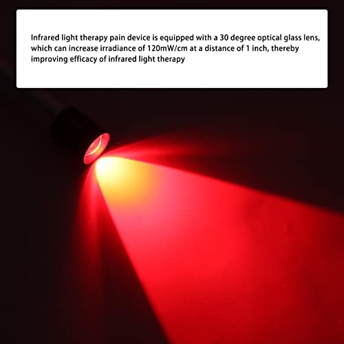 Преносна инфрацрвена ламба Машина за црвена светлина за олеснување на болката, релаксирајте ја црвената светлина топлинска уред, преносен за болка во мускулите и ?