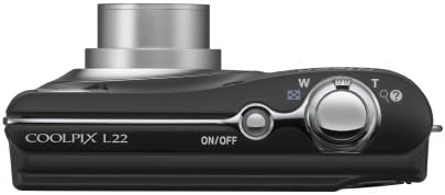 Nikon Coolpix L22 12.0MP дигитална камера со 3,6x оптички зум и 3,0-инчен LCD