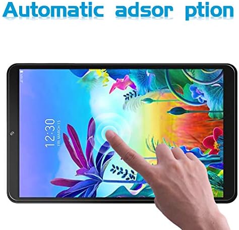 [2 пакет] Заштитник на екранот XunyLyee Компатибилен со LG G PAD 5, филмот за калено стакло за LG G PAD 5 10.1 инчен таблета Анти-корач
