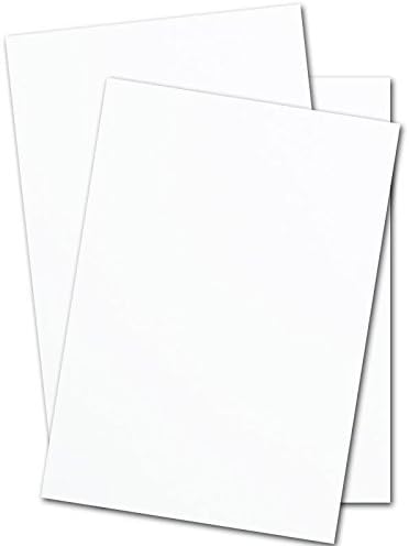 Акции на тешки бели картички - 17 x 11 Премиум 80 lb. Покријте супер мазно - одлично за печатење