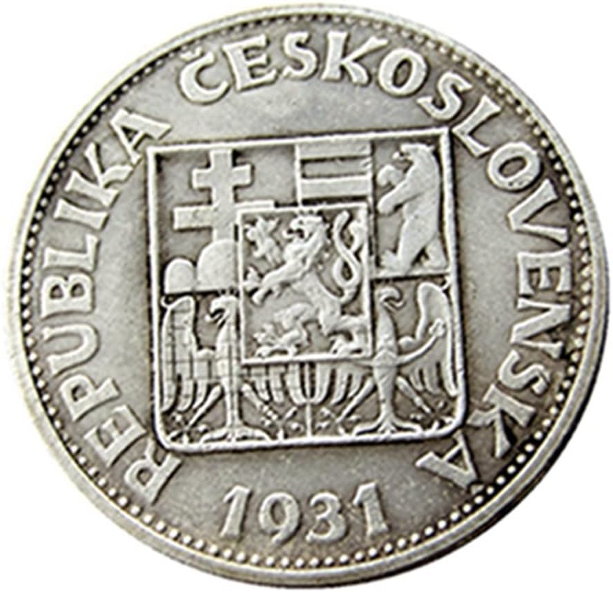 Комеморативна Монета Од Половина Долар На Сад 1931 Странска Репродукција Сребрен Извор