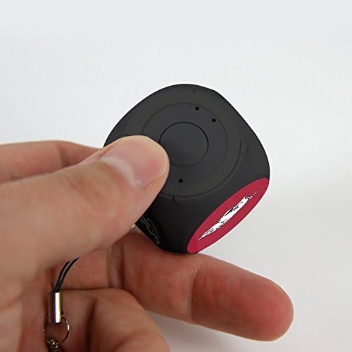 Арканзас Razorbacks MX -100 Cubio Mini Bluetooth звучник плус селфи далечински управувач - црна