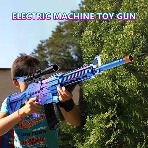 Топсолид Автоматска Машина Играчка Пиштол За Момчиња 8-12 Години, Електрични Играчка Пена Бластери &засилувач; Пиштоли со 200 Куршуми,
