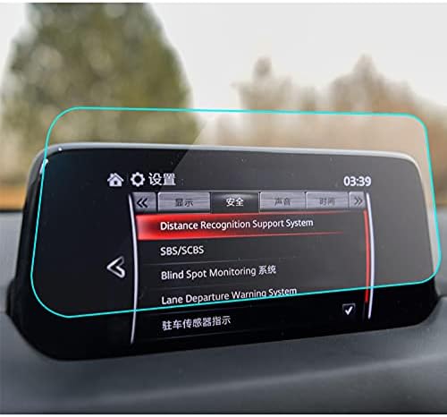 Lyqfff за MAZDA CX8 CX 8 2019 2020, Калено Стакло Заштитник На Екранот Филм Автомобил GPS Навигација Налепница Автомобил Додатоци