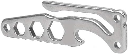 Отворач за шишиња со шишиња, алатка за метални џебни метални џеб, алатка за џеб во форма на не'рѓосувачки челик, мултифункционална