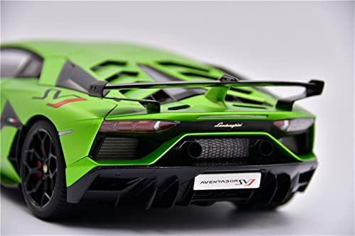 Возила на модел на скала Apliqe за Lamborghini Aventador SVJ Die-Cast Realistic Scale Car Колекционерски модел 1:18 Модел на возила