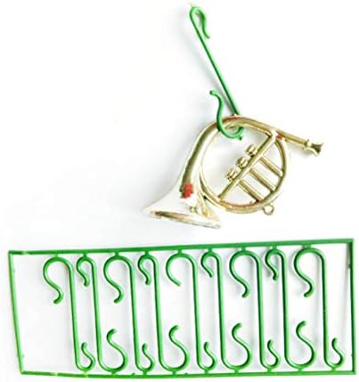 Божиќна декорација на Галпада 200 парчиња креативни Божиќни украси куки S- Пластични закачалки во форма