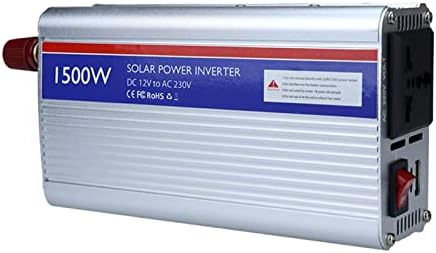 Инвертер од 1500W 12V до 230V 110V соларни инвертори Инвертор за конверзија на моќност модифициран инвертер на синусен бран за патување/кампување