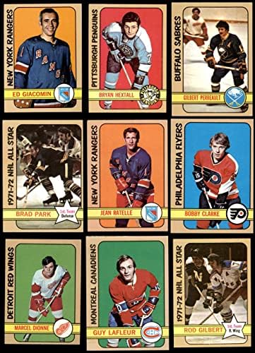 1972-73 хокеј на Топс скоро комплетен сет/МТ+