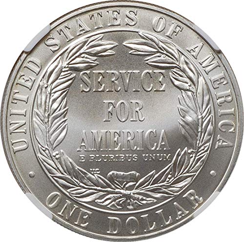 1996 Националната Служба НА Заедницата БУ КОМЕМОРАТИВНА Сребрен Долар-Брилијантен Нециркулиран - Американска Нане