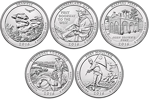 П, Д Бу Национални Паркови Четвртини - 10 Монета Во Собата Нециркулирани