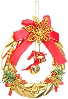 Абаодам 2 парчиња Божиќна Врата Висечки Орнаменти Украси На Ѕвончиња Украси На Ѕидови Украси За Божиќни Елементи Дизајн За Декор