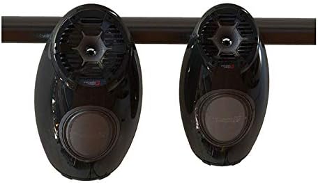 Цервин вега 6.5 СПМТ65ДБ 400В Макс/200В Рмс Строкер Про Серија 3-Насочни Звучници За Морска Кула, Мат Црна