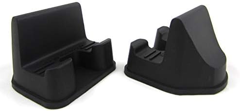 2 пакувања црни - PhoneProp меко флексибилно универзално вклопување смартфон штанд FDA одделение што не се лизга силиконски силикон