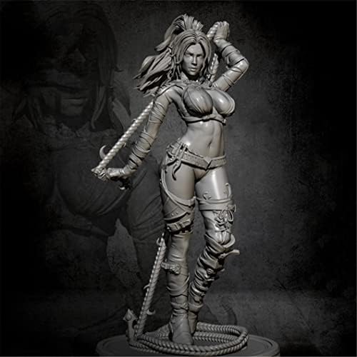 Гудмоел 75мм 1/24 Античка фантазија комплет за фигури на женски воин воин непрекинато и необоени минијатури/CK-3628