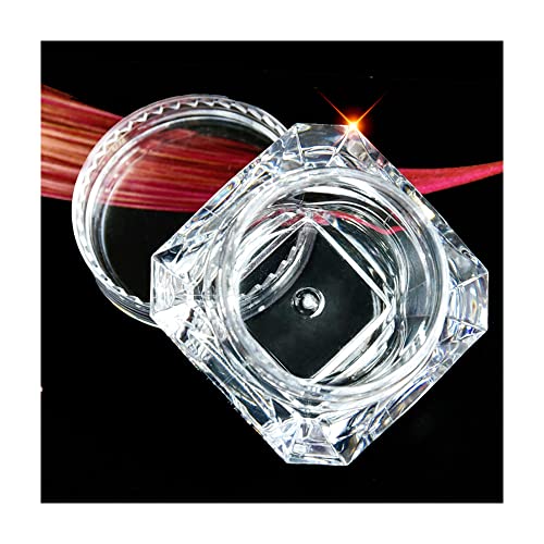10 парчиња 5G чиста дијамант празен акрилен контејнер за козметички крем накит за очила празен тегла тенџере