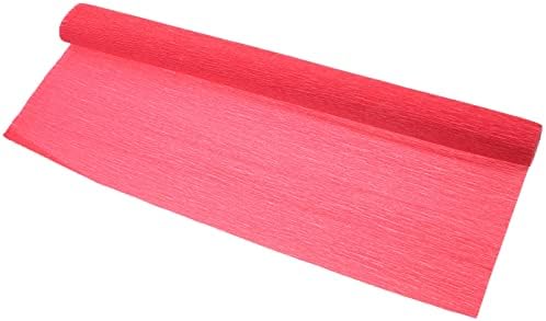 Homoyoyo Crepe Paper Roll Red Crepe Paper Streamer Decoration