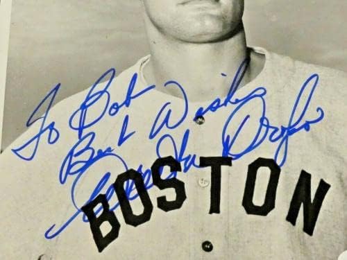 Волт Дрого потпиша гроздобер бејзбол 8x10 фотографија со JSA COA - Автограмирани фотографии од MLB