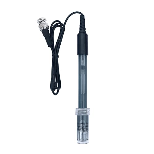 Bante E201 комбинација pH електрода | pH сонда | 0 до 14 pH опсег, BNC конектор, кабел од 3,3 стапки, заштитен штит за одвојување