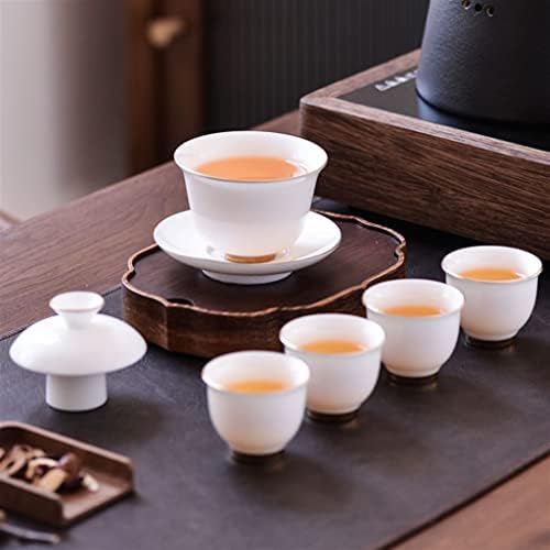 ZSEDP кинески стил порцелан кунг фу чај покриен чај чај чаша поставена деловна подарок