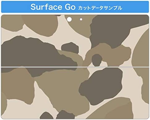 Декларална покривка на igsticker за Microsoft Surface Go/Go 2 Ултра тенки заштитнички налепници на телото 004237 Камуфлажа на