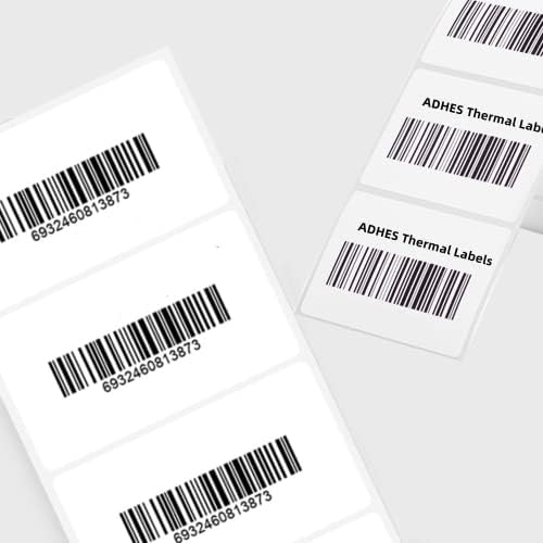 ЛЕПИ Етикети За Печатење 1-2/5х 2-3/5 Директни Термички Етикети, Етикета За Адреса Од 100 Листови За Печатач, Компатибилна Со Термички