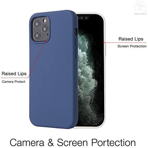 iPhone 12 Pro Max 6.7 Case Liquid Silicone Gel ShockProof Cobaltblue Cover
