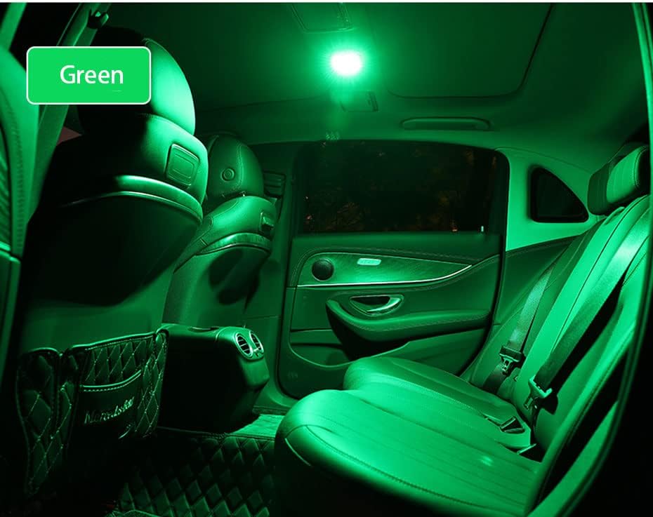 8 бои ламба за читање на автомобил, автомобил за внатрешни работи на автомобили, светло за товар на товар со 8 бои, USB полнење со повеќе функционални wallидни светлосни