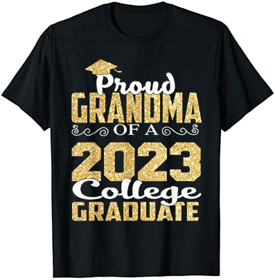 Горда баба од 2023 година маица за матура на матурант на колеџ