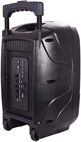 Ridgeway QS -805 Преносен аудио Bluetooth - Преносен - звучник за полнење на Војфер со долготрајно радио/FM радио/Aux In/Mic In/со