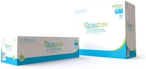 Daizuki Бел Канал Minisplit AC Систем Со Инвертер Технологија, Директно кул 12.000 BTU/hr, 115v/60Hz, precharged, WiFi И 10ft Инсталација