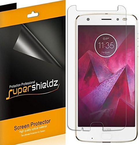 Supershieldz Дизајниран За Заштитник На Екранот Motorola И Moto Z Force Edition, Јасен Штит Со Висока Дефиниција